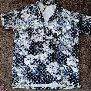 Louis Vuitton Desert Camo Button Up Shirt – Savonches